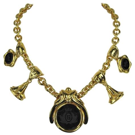 vintage fendi necklace|fendi forever necklace.